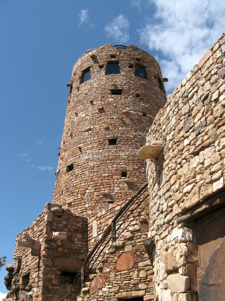 Desert View Watchtower at The Grand Canyon