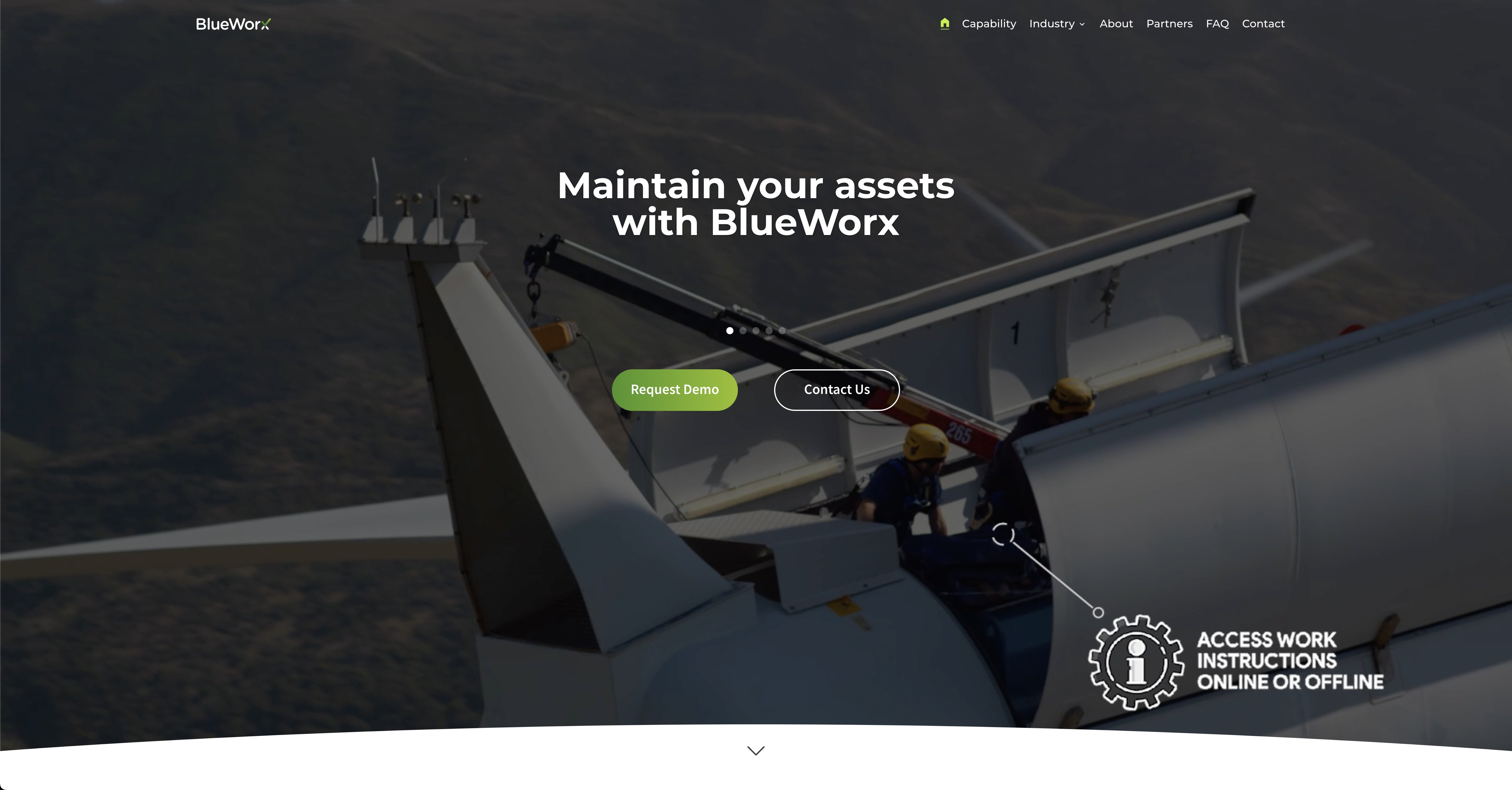 BlueWorx screenshot